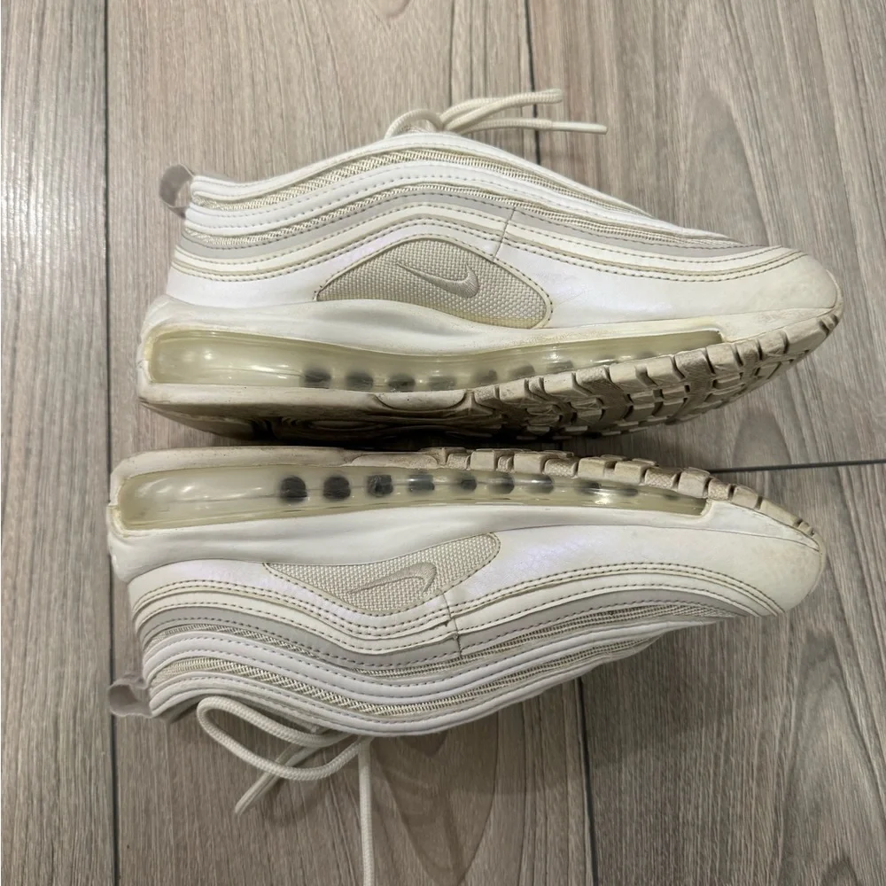 Nike Women's Athletic Sneakers in Cream/Off-White - Picture 3 of 3